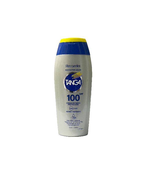 BLOQUEADOR TANGA SPF 100 ADULTOS CREMA FRASCO X 130 ML